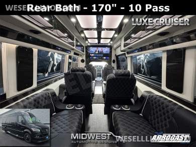 2026 Mercedes-Benz Luxury Sprinter Midwest Executive Luxe Cruiser 10 Passenger