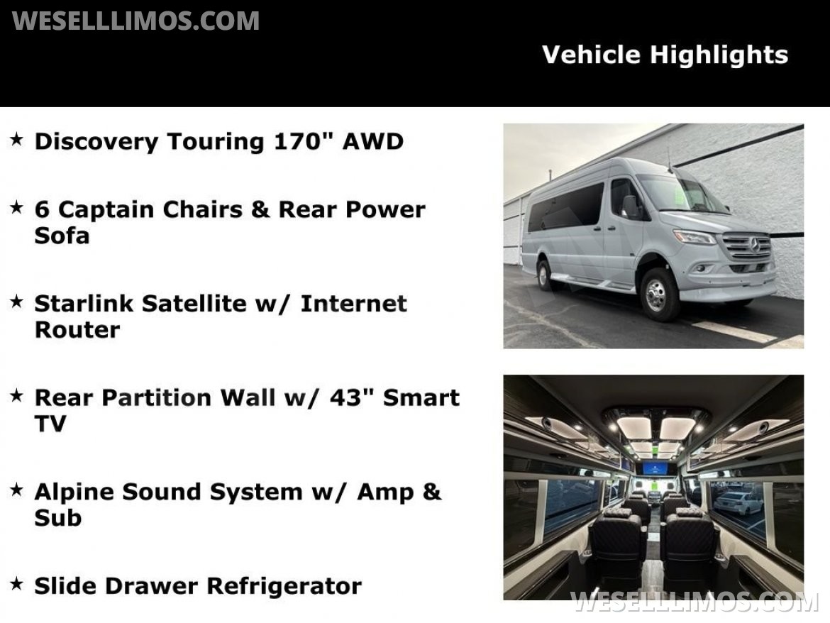 Photo of Sprinter for sale: 2026 Mercedes-Benz G-55 Luxury Sprinter by Midwest Automotive Designs