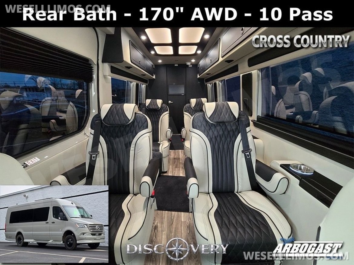 Sprinter for sale: 2026 Mercedes-Benz Luxe Cruiser Luxury Sprinter 170" by Midwest Automotive Designs
