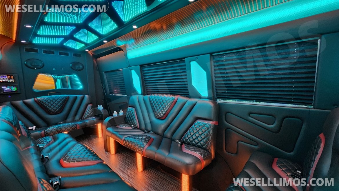 Photo of Limo Bus for sale: 2023 Mercedes-Benz Sprinter 3500 170" by Pinnacle