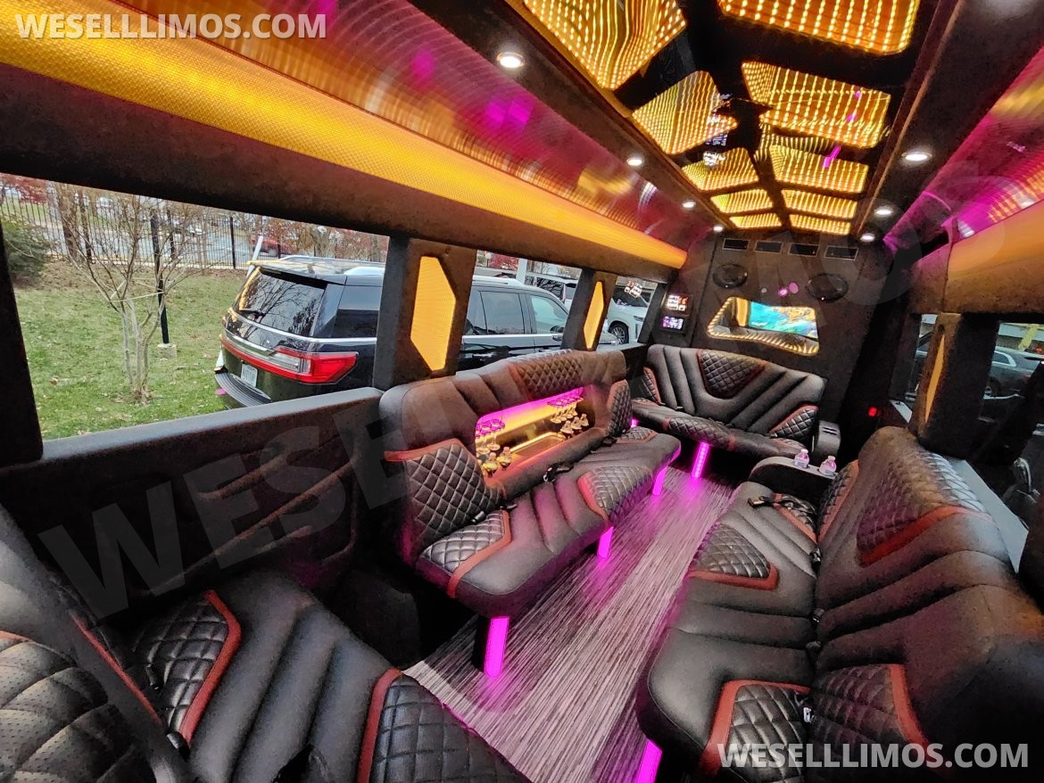 Photo of Limo Bus for sale: 2023 Mercedes-Benz Sprinter 3500 170" by Pinnacle