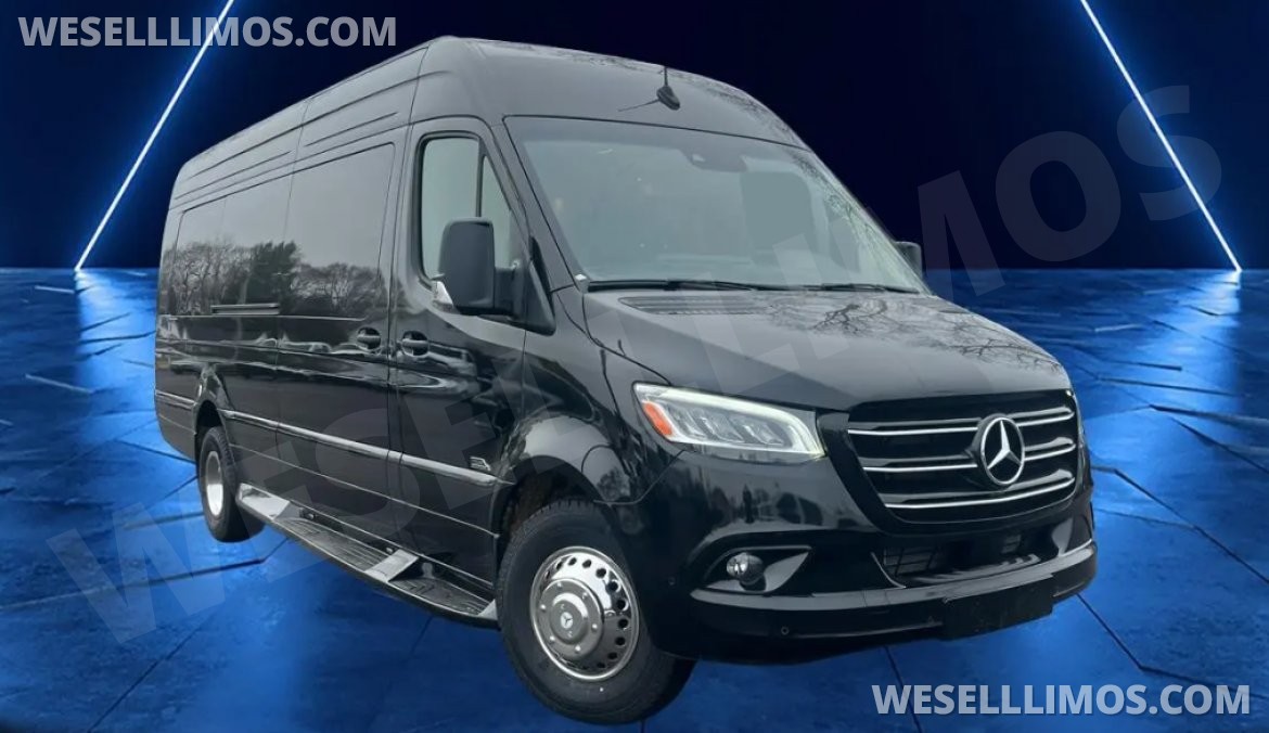 Executive Shuttle for sale: 2024 Mercedes-Benz 3500XD High Roof 170 Ext. High Output 290" by Midwest Automotive Design