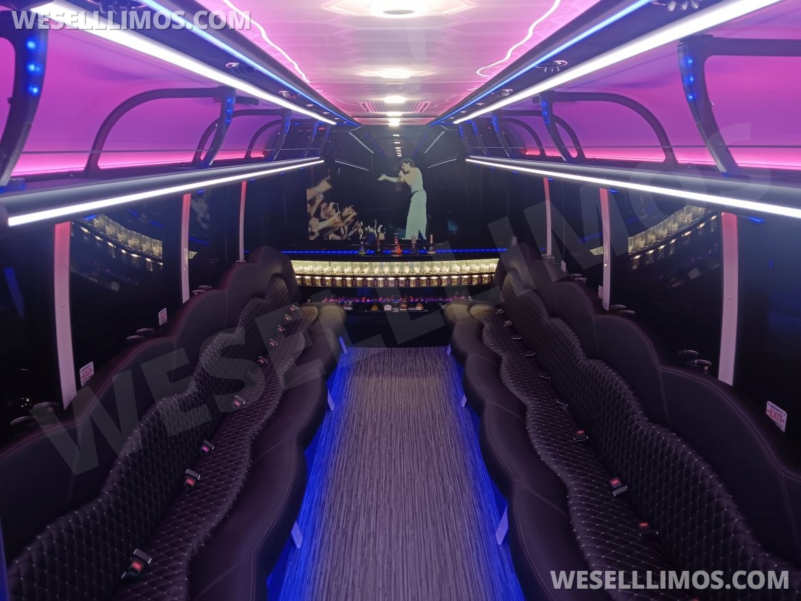 Photo of Limo Bus for sale: 2023 Chevrolet 5500 Silverado 28" by Executive Coach Builders