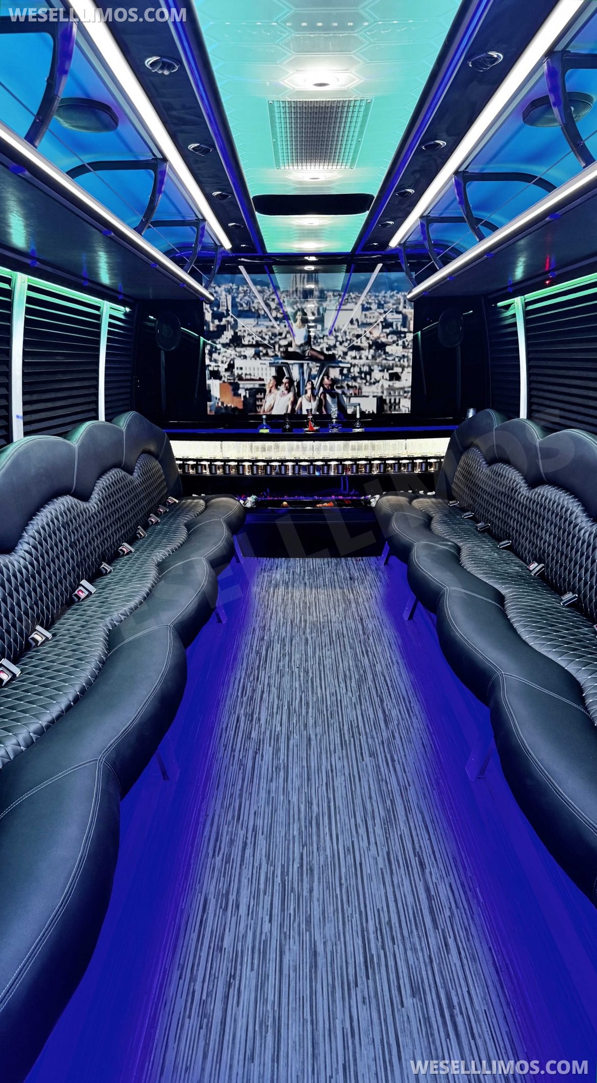 Photo of Limo Bus for sale: 2023 Chevrolet 5500 Silverado 28" by Executive Coach Builders