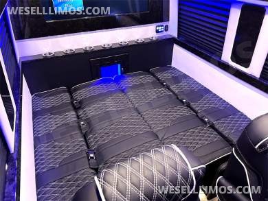 New 2022 4x4 V6 AMG Trim 15 Passenger Road Liner Limousine Auto Elite Mercedes-Benz Sprinter - Sprinter for Sale in Elkhart, IN - Photo 4