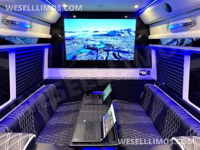 New 2022 4x4 V6 AMG Trim 15 Passenger Road Liner Limousine Auto Elite Mercedes-Benz Sprinter - Sprinter for Sale in Elkhart, IN - Photo 26