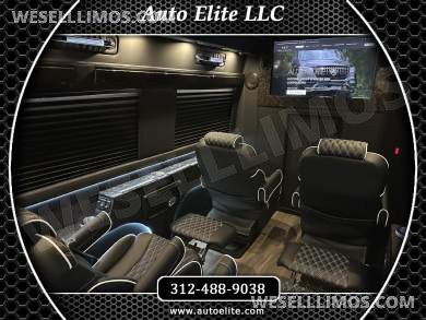 New Starlight Ceiling AMG Trim 14 Passenger Road Liner Limousine 2024 Auto Elite MB Sprinter - Sprinter for Sale in Elkhart, IN - Photo 4