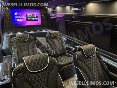 New Starlight Ceiling AMG Trim 14 Passenger Road Liner Limousine 2024 Auto Elite MB Sprinter - Sprinter for Sale in Elkhart, IN - Photo 6