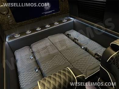 New Starlight Ceiling AMG Trim 14 Passenger Road Liner Limousine 2024 Auto Elite MB Sprinter - Sprinter for Sale in Elkhart, IN - Photo 8