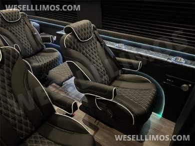 New Starlight Ceiling AMG Trim 14 Passenger Road Liner Limousine 2024 Auto Elite MB Sprinter - Sprinter for Sale in Elkhart, IN - Photo 14