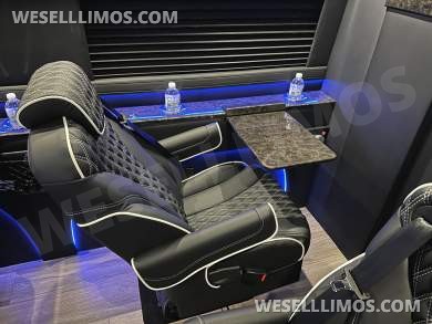 New Starlight Ceiling AMG Trim 14 Passenger Road Liner Limousine 2024 Auto Elite MB Sprinter - Sprinter for Sale in Elkhart, IN - Photo 15