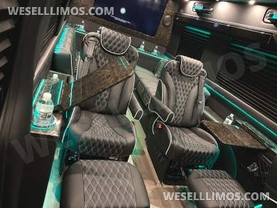 New Starlight Ceiling AMG Trim 14 Passenger Road Liner Limousine 2024 Auto Elite MB Sprinter - Sprinter for Sale in Elkhart, IN - Photo 16