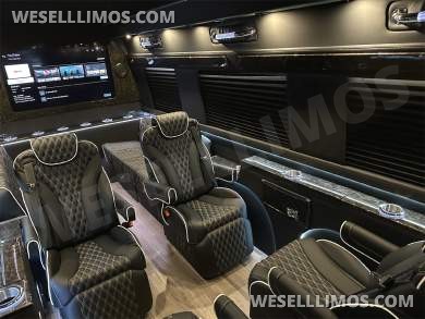 New Starlight Ceiling AMG Trim 14 Passenger Road Liner Limousine 2024 Auto Elite MB Sprinter - Sprinter for Sale in Elkhart, IN - Photo 26