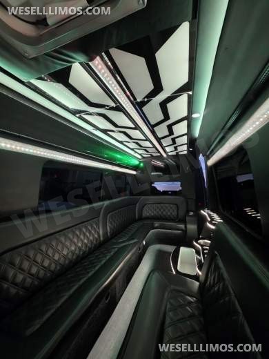 2020 Mercedes-Benz Sprinter 3500 Limo Bus by Moonlight - Limo Bus for Sale in Erie, PA - Photo 9