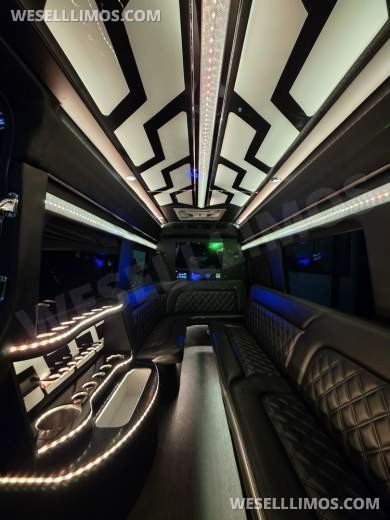 2020 Mercedes-Benz Sprinter 3500 Limo Bus by Moonlight - Limo Bus for Sale in Erie, PA - Photo 21