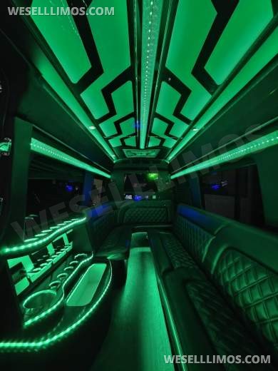 2020 Mercedes-Benz Sprinter 3500 Limo Bus by Moonlight - Limo Bus for Sale in Erie, PA - Photo 23