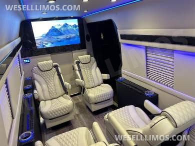 New B6 Armored Bulletproof Limousine Air Ride Blast Proof Floors 2020 Auto Elite MB Sprinter - Sprinter for Sale in Elkhart, IN - Photo 33