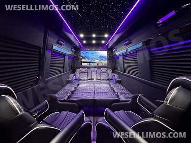 2024 Starlight Ceiling AMG Trim AWD Elite Pullman 15 Passenger Auto Elite Mercedes Sprinter - Sprinter for Sale in Elkhart, IN - Photo 7