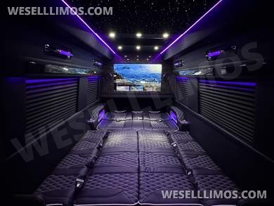 2024 Starlight Ceiling AMG Trim AWD Elite Pullman 15 Passenger Auto Elite Mercedes Sprinter - Sprinter for Sale in Elkhart, IN - Photo 6