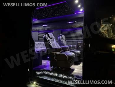 2024 Starlight Ceiling AMG Trim AWD Elite Pullman 15 Passenger Auto Elite Mercedes Sprinter - Sprinter for Sale in Elkhart, IN - Photo 3