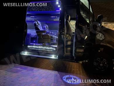 2024 Starlight Ceiling AMG Trim AWD Elite Pullman 15 Passenger Auto Elite Mercedes Sprinter - Sprinter for Sale in Elkhart, IN - Photo 4