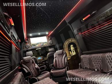 2024 Starlight Ceiling AMG Trim AWD Elite Pullman 15 Passenger Auto Elite Mercedes Sprinter - Sprinter for Sale in Elkhart, IN - Photo 12