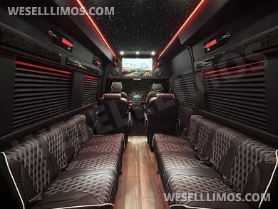 2024 Starlight Ceiling AMG Trim AWD Elite Pullman 15 Passenger Auto Elite Mercedes Sprinter - Sprinter for Sale in Elkhart, IN - Photo 14