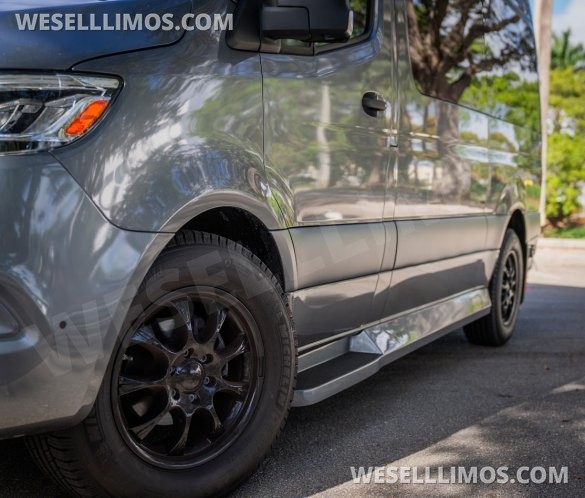 2022 Mercedes-Benz 144" WB | 9-Passenger Luxury Conversion Sprinter for Sale in Pompano Beach, FL - Photo 3