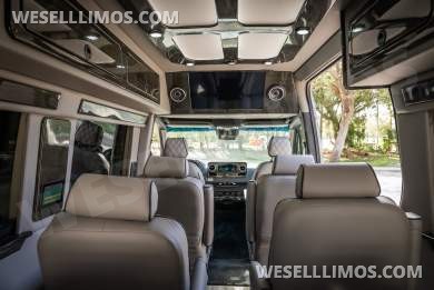 2022 Midwest Automotive Designs Mercedes-Benz 144" WB | 9-Passenger Luxury Conversion Sprinter - Sprinter for Sale in Pompano Beach, FL - Photo 11