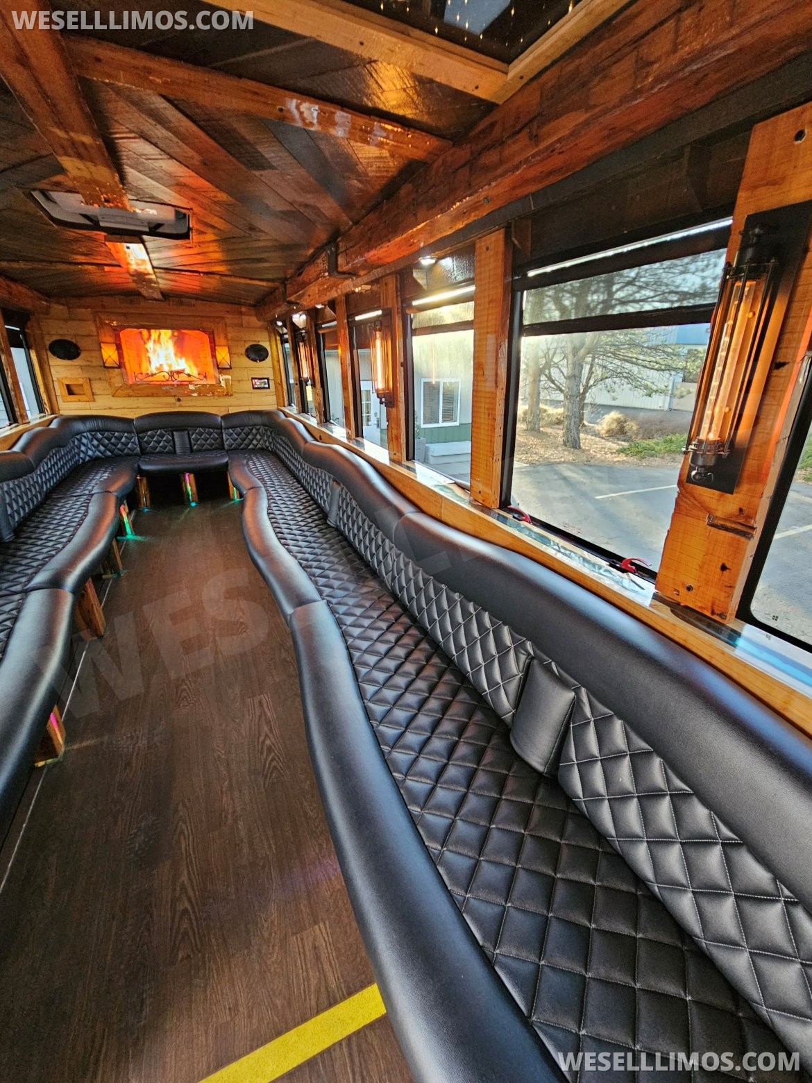 Photo of Limo Bus for sale: 2015 Ford F550 396" by Tiffany body - Limo Interior by Dreamliner