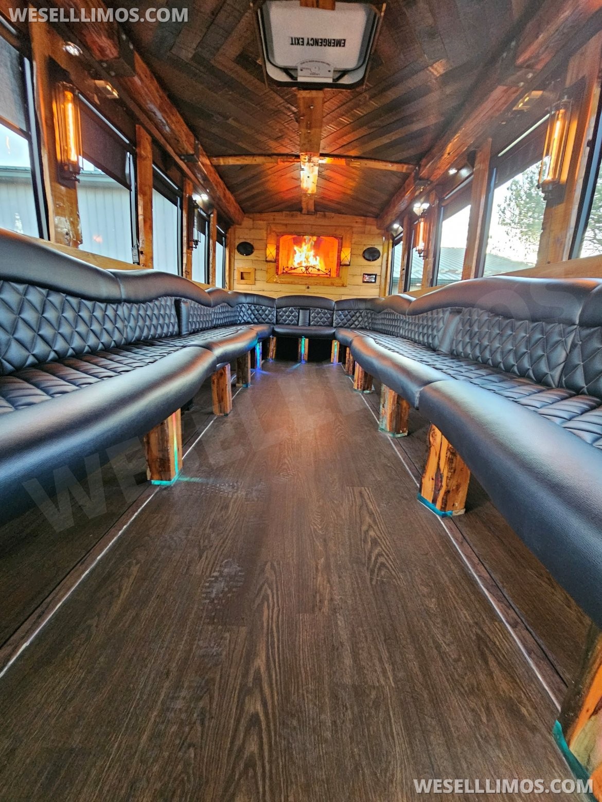 Photo of Limo Bus for sale: 2015 Ford F550 396" by Tiffany body - Limo Interior by Dreamliner