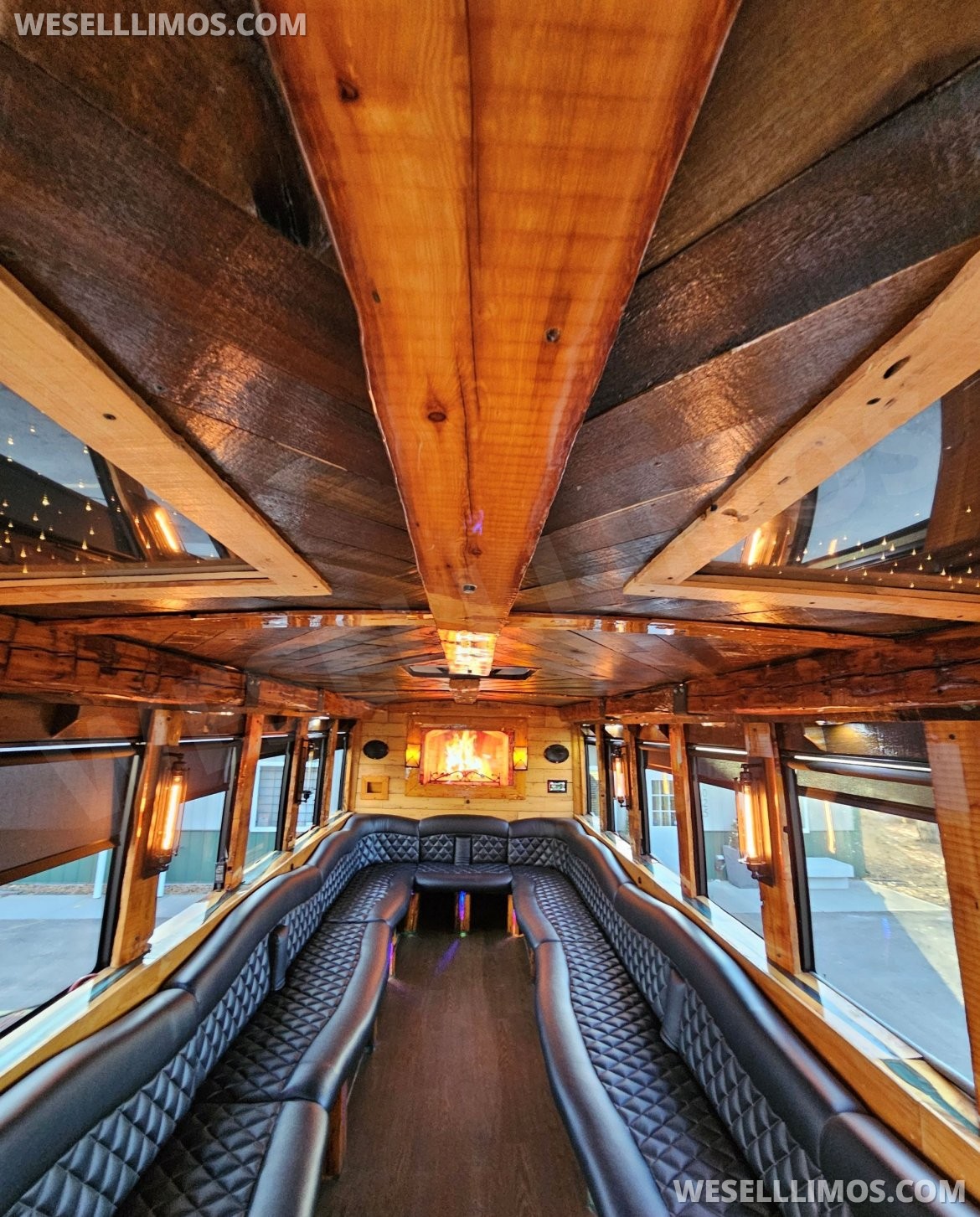 Photo of Limo Bus for sale: 2015 Ford F550 396" by Tiffany body - Limo Interior by Dreamliner