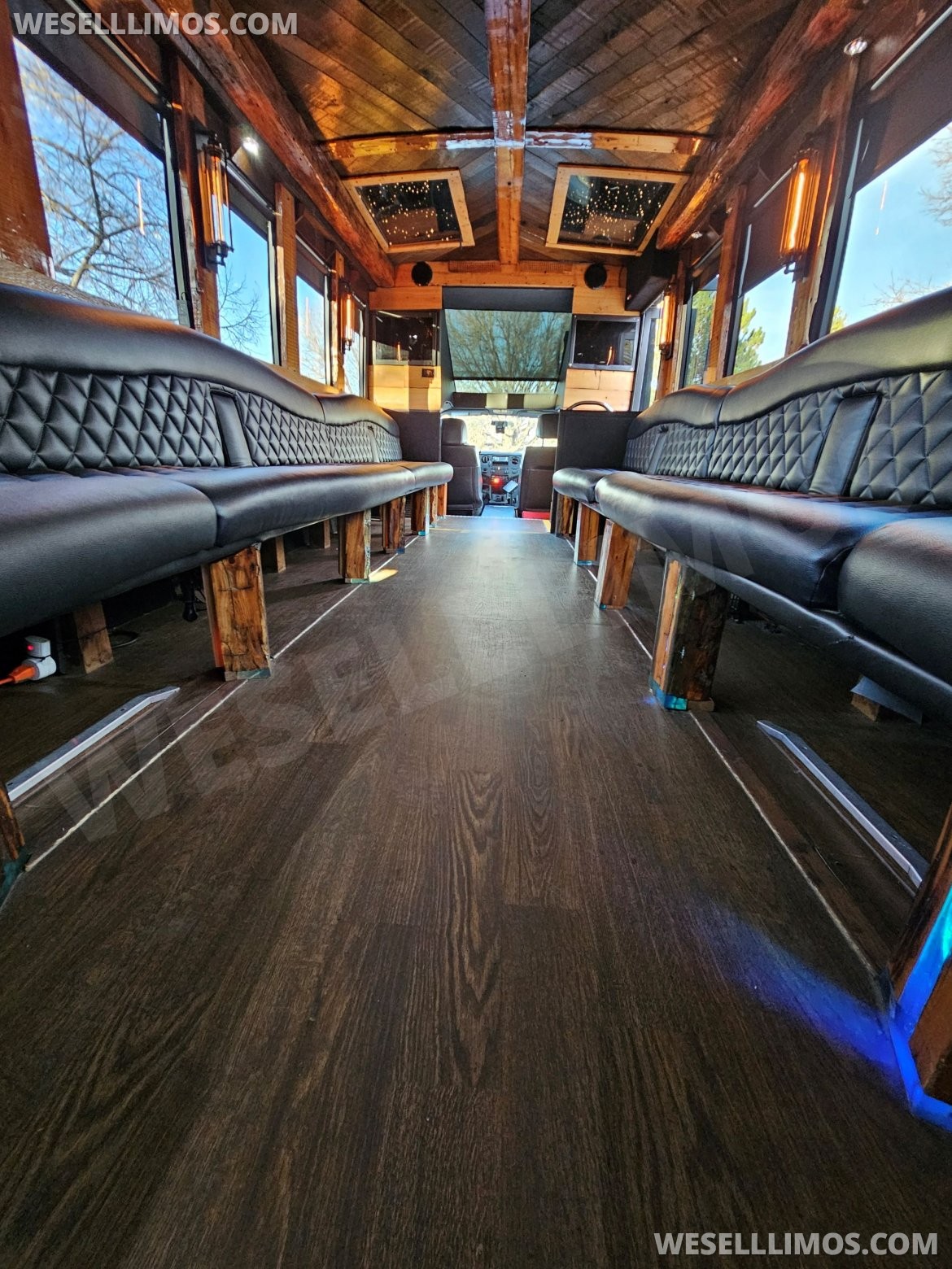 Photo of Limo Bus for sale: 2015 Ford F550 396" by Tiffany body - Limo Interior by Dreamliner