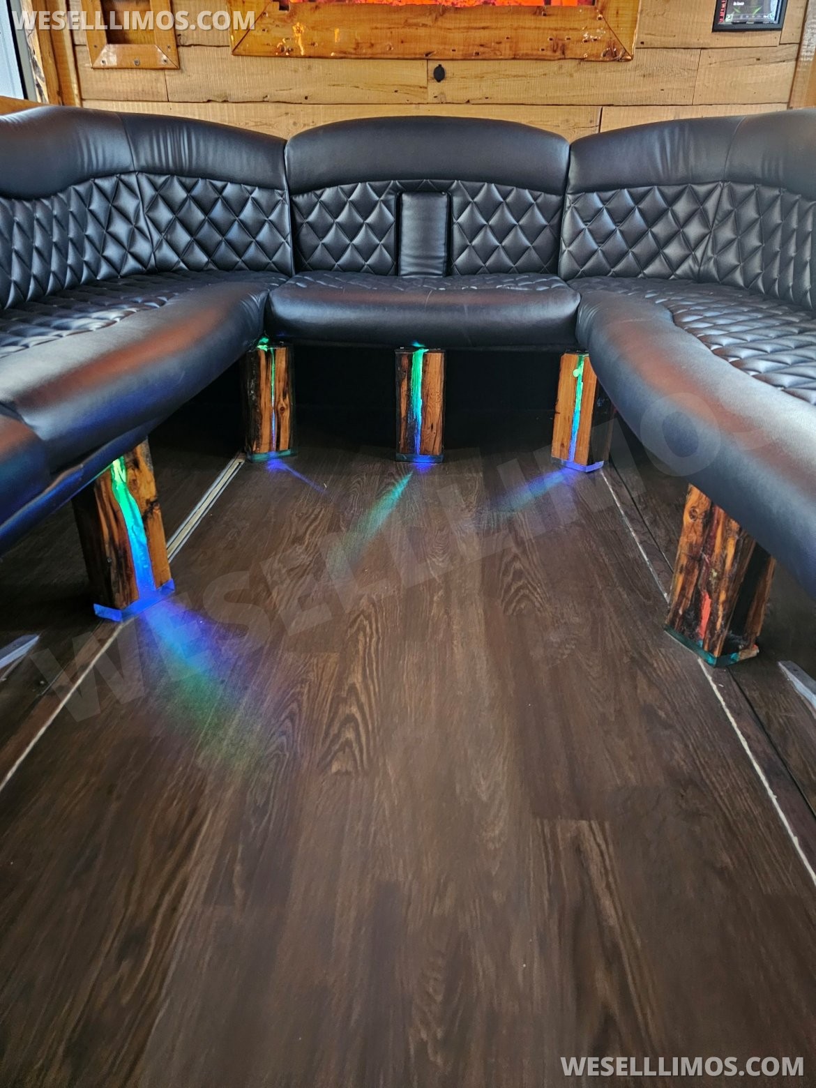 Photo of Limo Bus for sale: 2015 Ford F550 396" by Tiffany body - Limo Interior by Dreamliner