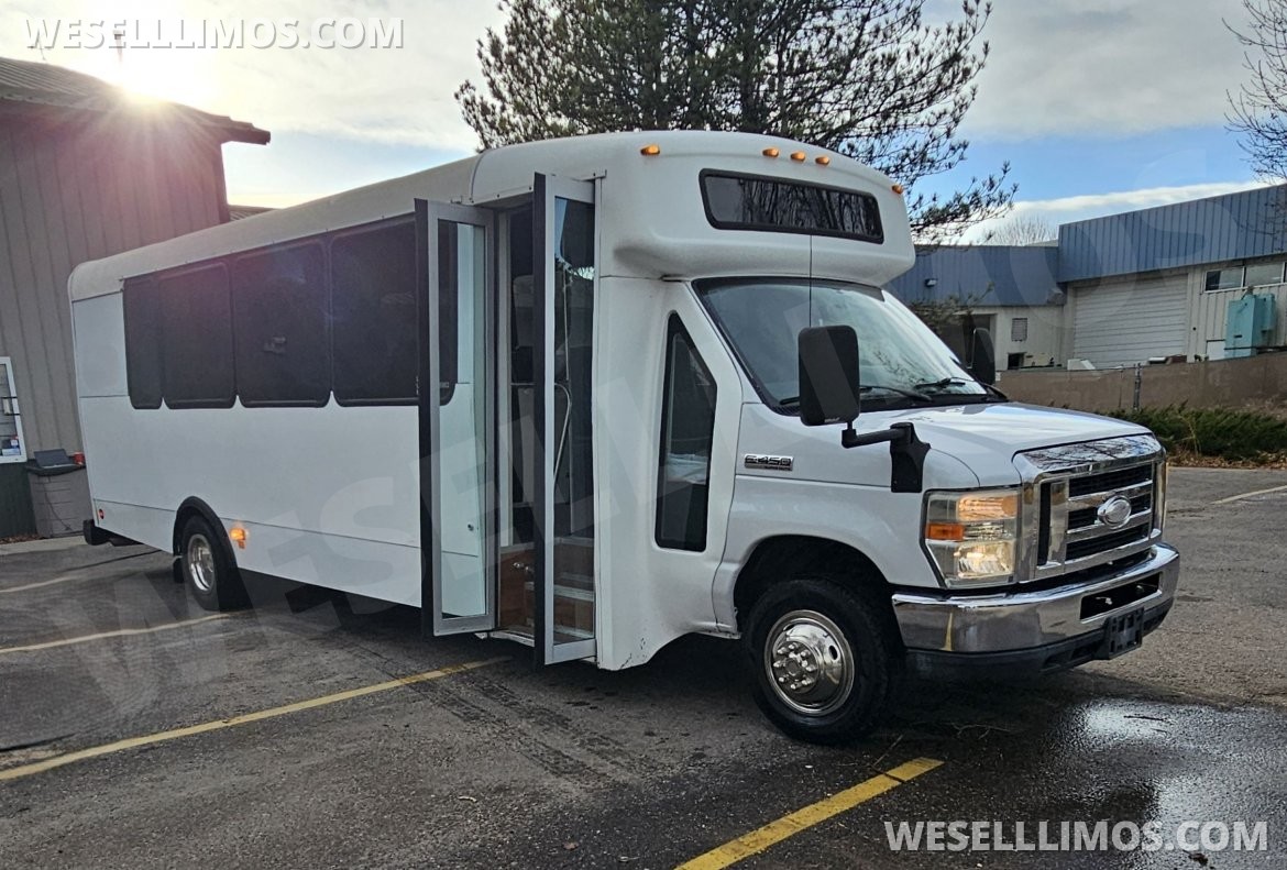 Photo of Shuttle Bus for sale: 2015 Ford E450 336" by Champion Bus