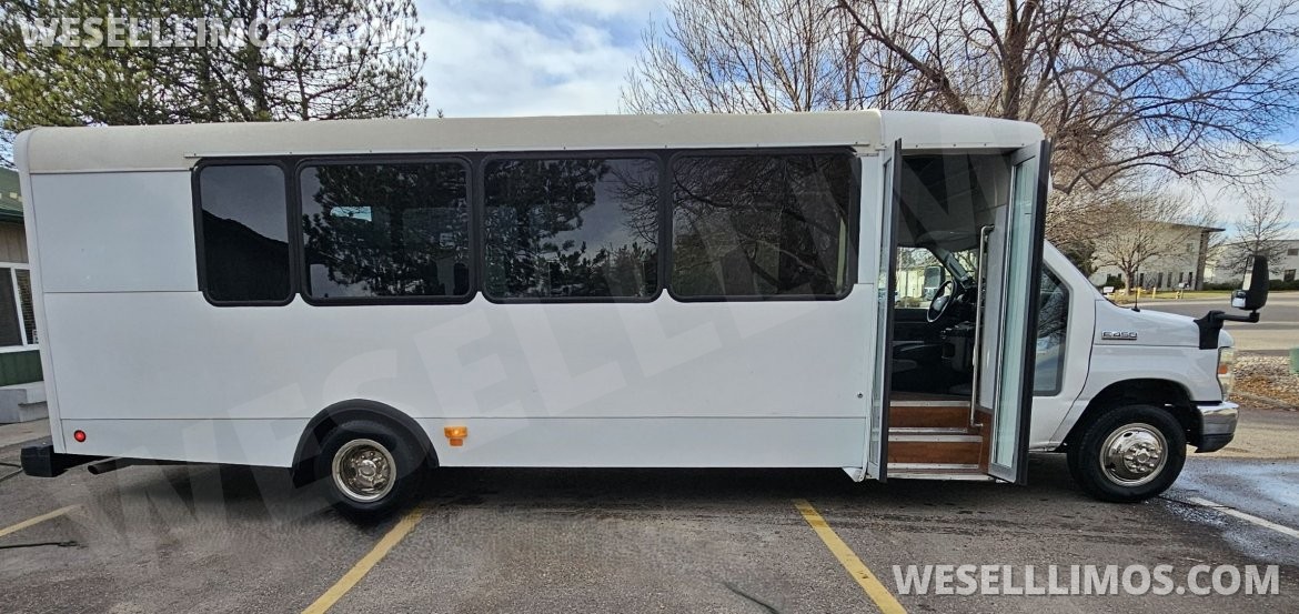 Photo of Shuttle Bus for sale: 2015 Ford E450 336" by Champion Bus