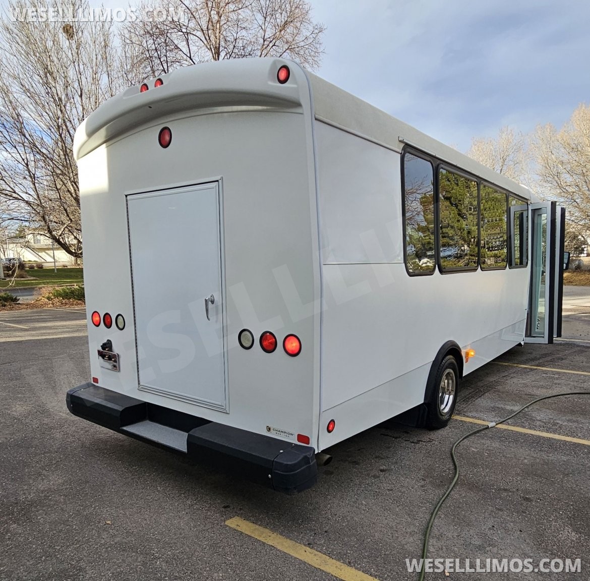 Photo of Shuttle Bus for sale: 2015 Ford E450 336" by Champion Bus