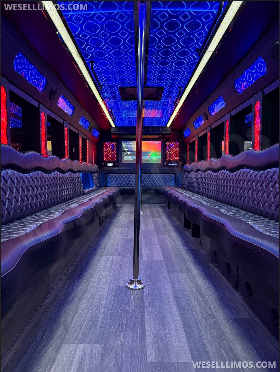 Photo of Limo Bus for sale: 2022 Ford F-650 432" by First Class Coach Works