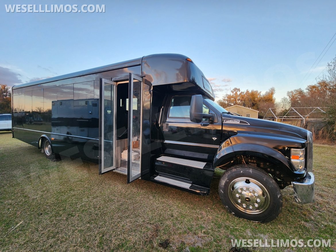Photo of Limo Bus for sale: 2022 Ford F-650 432" by First Class Coach Works