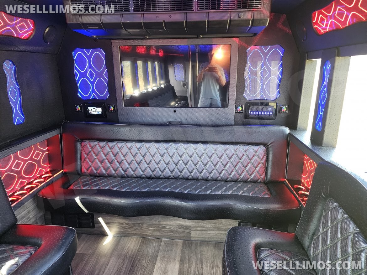 Photo of Limo Bus for sale: 2022 Ford F-650 432" by First Class Coach Works