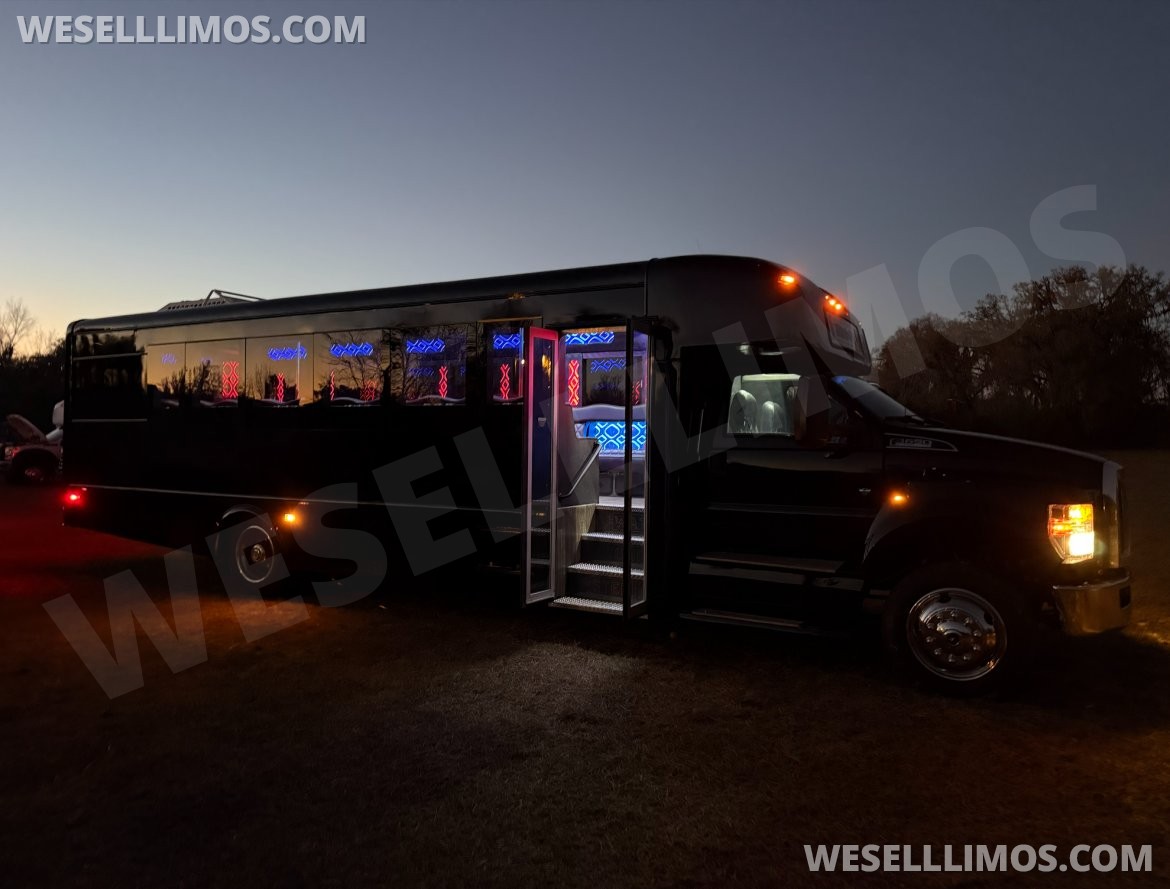 Photo of Limo Bus for sale: 2022 Ford F-650 432" by First Class Coach Works