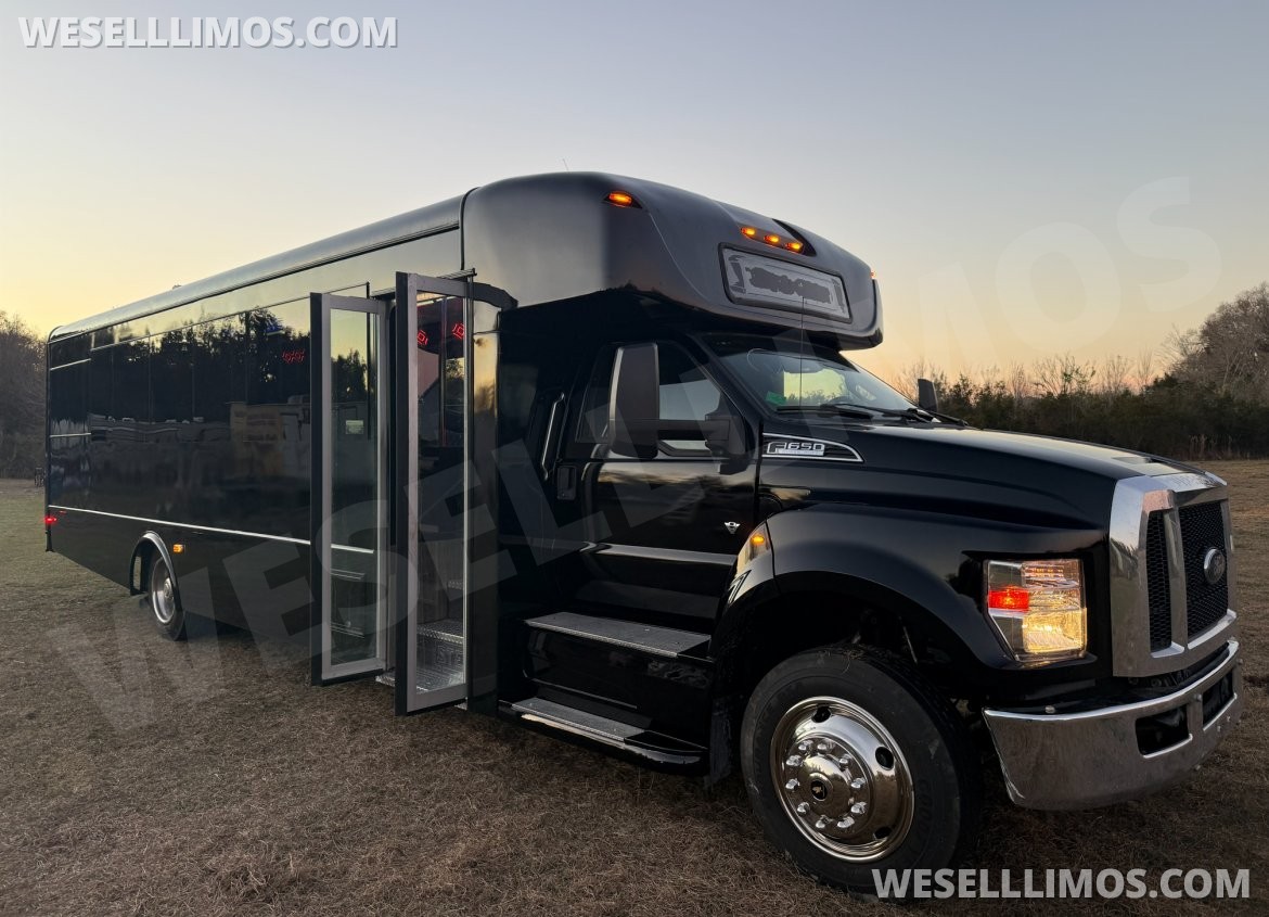 Photo of Limo Bus for sale: 2022 Ford F-650 432" by First Class Coach Works