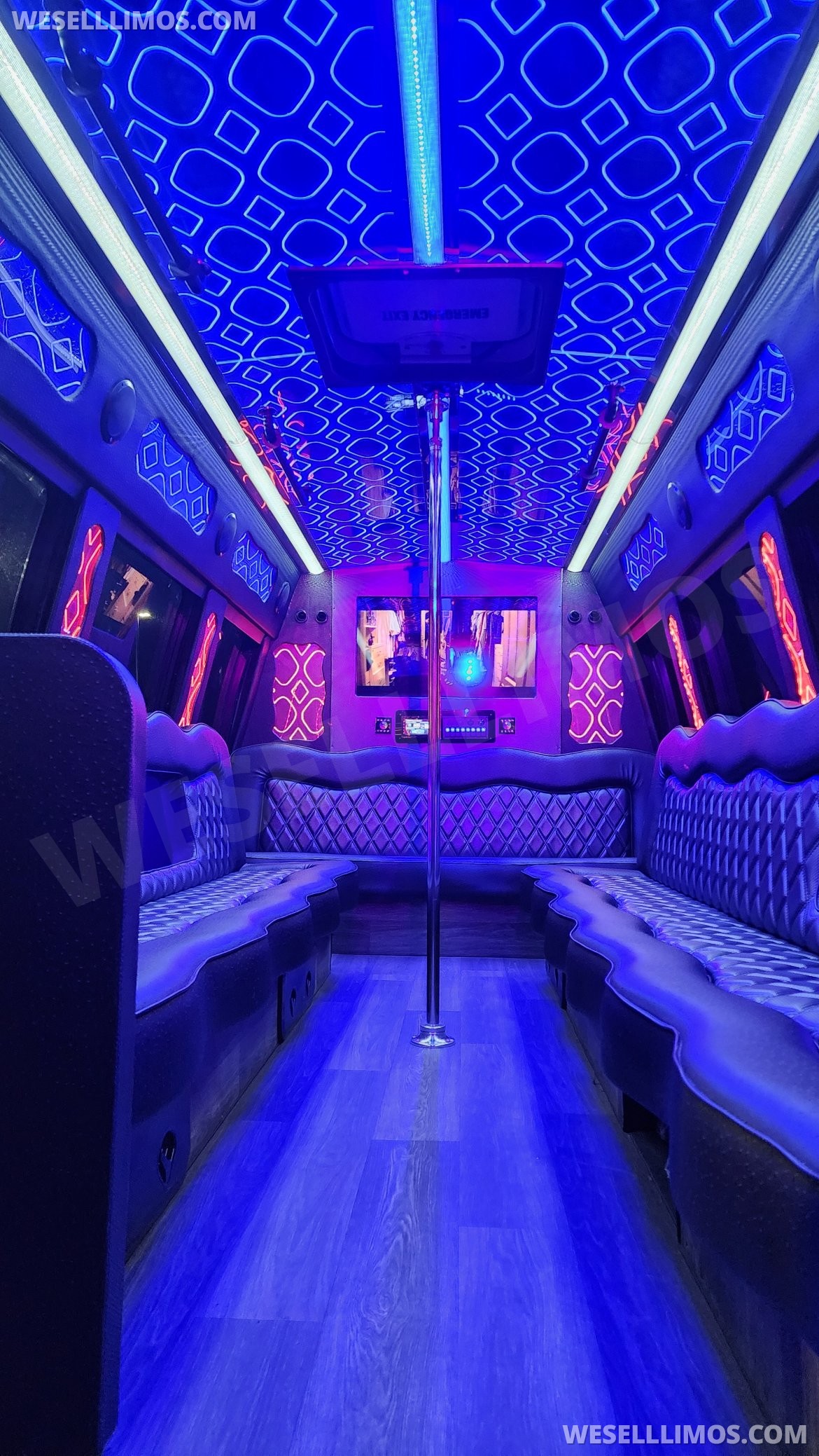 Photo of Limo Bus for sale: 2016 Ford E450 336" by Grech Body upfitted by First Class Coachworks