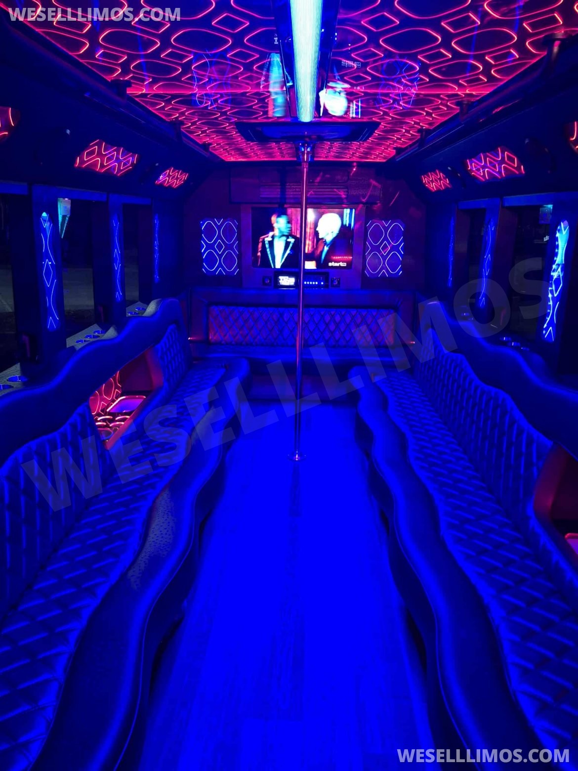 Photo of Limo Bus for sale: 2016 Ford E450 336" by Grech Body upfitted by First Class Coachworks