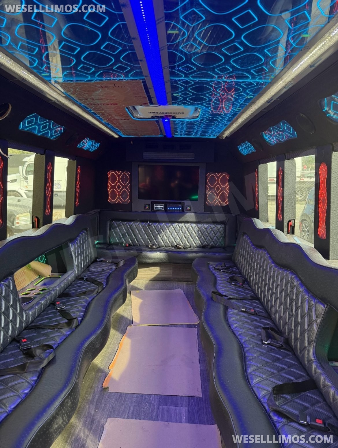 Photo of Limo Bus for sale: 2016 Ford E450 336" by Grech Body upfitted by First Class Coachworks