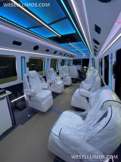 2022 LGE ford f-600 Limo Bus 6.7l power stroke v8 turbo diesel premium reclining captain chairs - Limo Bus for Sale in SCOTTSDALE, AZ - Photo 7