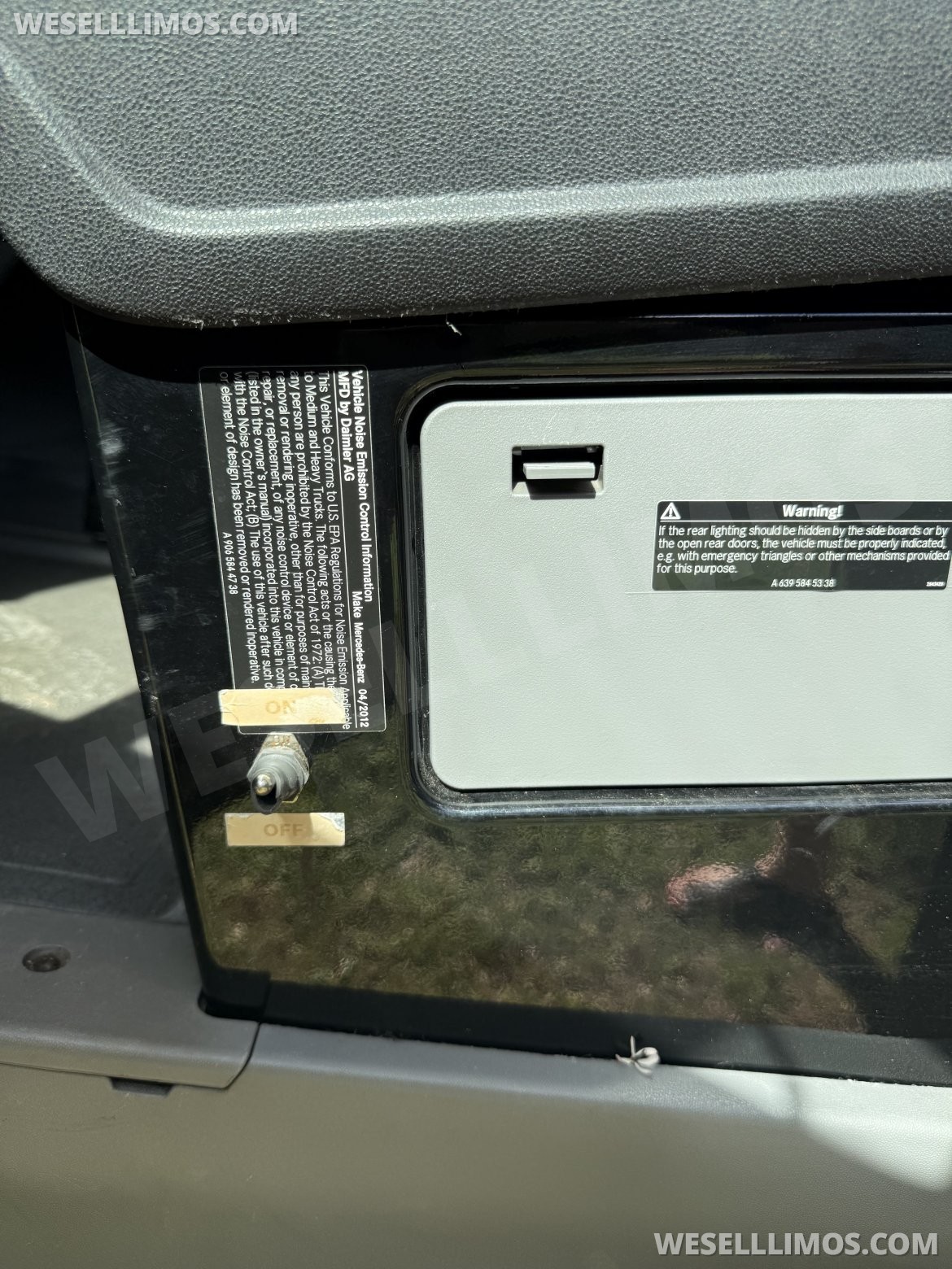 Photo of Sprinter for sale: 2012 Mercedes-Benz Sprinter 3500 Dually 2898"