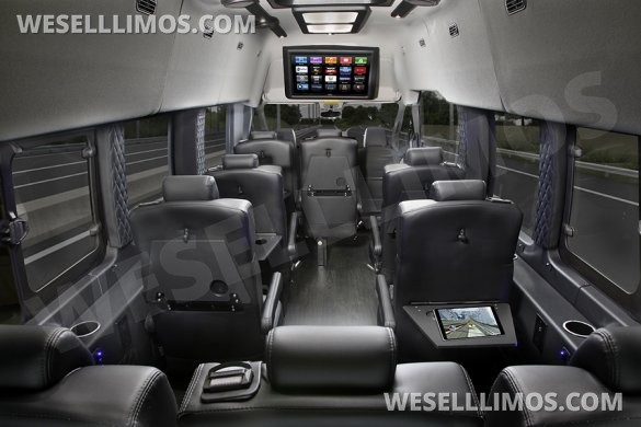 2026 Ford Transit Luxury Shuttle Shuttle Bus for Sale in Haverhill, MA - Main Photo