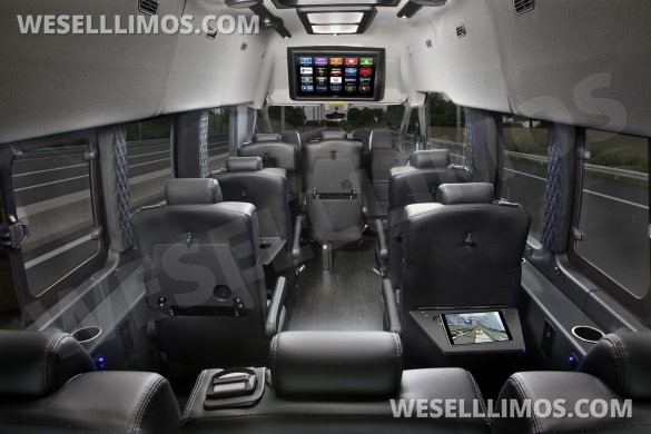 2026 Ford Transit Luxury Shuttle Shuttle Bus for Sale in Haverhill, MA - Photo 3