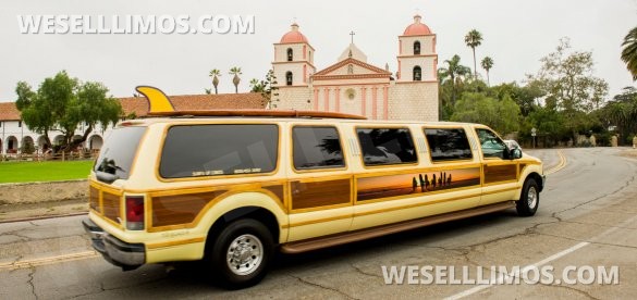 2002 Ford Excursion Limousine for Sale in Santa Barbara or San Diego, CA - Main Photo